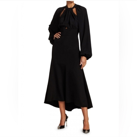 SILVIA TCHERASSI Silvia Tcherassi Maureen High-Low Midi Dress - Picture 9 of 12